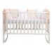 Кроватка Гойдалка Ameli White (1В21-1)