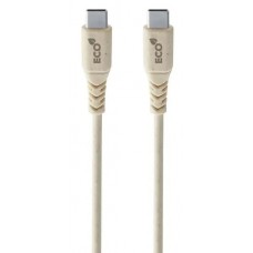 Cablu USB Cellularline Become Eco Type-C to Type-C 1.2m