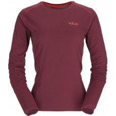 Hanorac de dama Rab Force LS Tee 14 Deep Heather