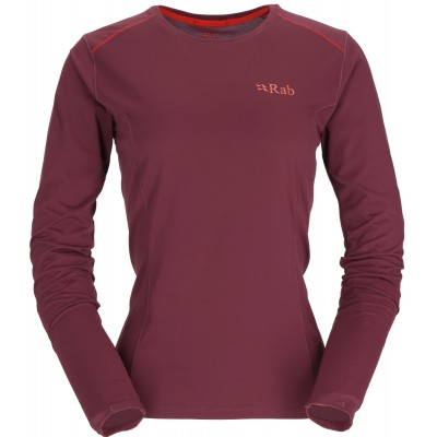 Женская толстовка Rab Force LS Tee 14 Deep Heather