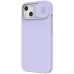 Чехол Nillkin Apple iPhone 13 CamShield Silky Silicone Case Misty Purple