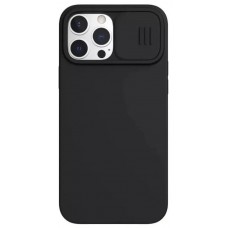 Чехол Nillkin Apple iPhone 13 Pro Max CamShield Silky Magnetic Silicone Case Elegant Black