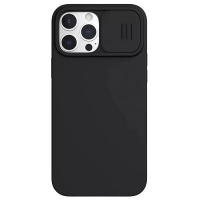 Чехол Nillkin Apple iPhone 13 Pro Max CamShield Silky Magnetic Silicone Case Elegant Black