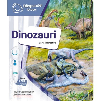 Развивающая книжка для малышей Raspundel Istetel Dinozauri (19587)