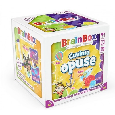 Joc educativ de masa BrainBox Cuvinte Opuse (G114028)