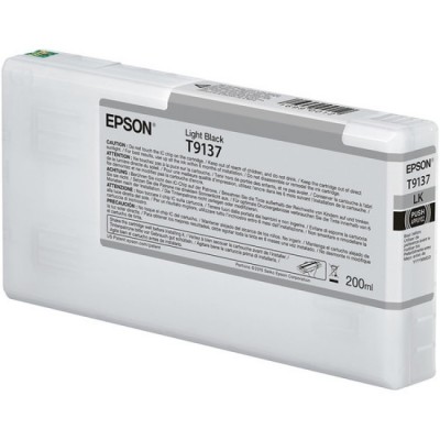 Картридж Epson T9137 Light Black