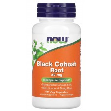 Vitamine NOW Black Cohosh Root 80mg 90cap