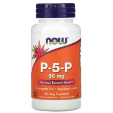 Vitamine NOW P-5-P 50mg 90cap