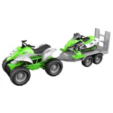 Машина Wenyi 1:16 Beach Motorcycles Green (WY400B-2)