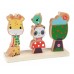 Пирамидка Fisher Price Wooden Stacking Puzzle (72029A)