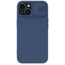 Чехол Nillkin Apple iPhone 14 CamShield Silky Silicone Case Midnight Blue