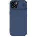 Чехол Nillkin Apple iPhone 14 CamShield Silky Silicone Case Midnight Blue