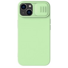 Чехол Nillkin Apple iPhone 14 CamShield Silky Silicone Case Mint Green