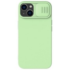 Husa de protecție Nillkin Apple iPhone 14 Plus CamShield Silky Silicone Case Mint Green