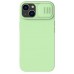 Husa de protecție Nillkin Apple iPhone 14 Plus CamShield Silky Silicone Case Mint Green