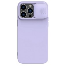 Husa de protecție Nillkin Apple iPhone 14 Pro CamShield Silky Silicone Case Misty Purple