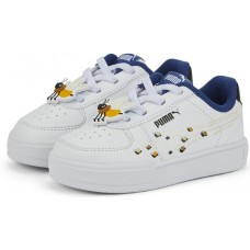 Кеды детские Puma Caven Small World Ac Inf Puma White/Desert Tan/Black/Tangerine 20