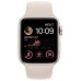 Smartwatch Apple Watch SE 44mm Starlight Aluminium Case with Sport Band Starlight (MNJX3)