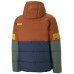 Jeaca cu puf pentru bărbați Puma Power Hooded Down Puffer Warm Chestnut L