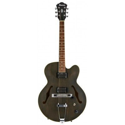 Chitara electrica Ibanez AF55 TKF Artcore Series Hollow-Body (Transparent Black Flat)