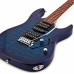 Chitara electrica Ibanez GRX70QA TBB (Transparent Blue Burst)