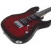 Chitara electrica Ibanez GRX70QA TRB (Transparent Red Burst)