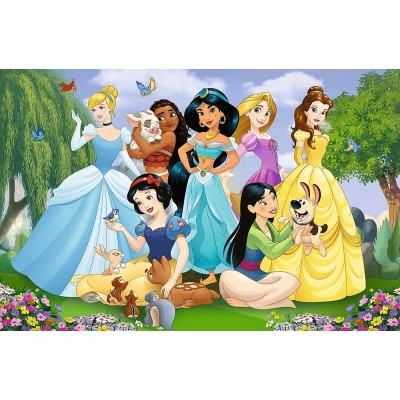 Puzzle Trefl 104 Princesses in the Garden (50019)