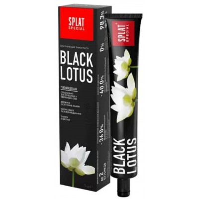 Pastă de dinţi Splat Special Black Lotus 75ml