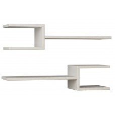 Raft de perete Necoline Fork Double White