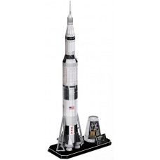 3D пазл-конструктор CubicFun Apollo Saturn V Rocket (DS1059h)