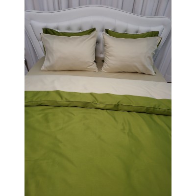 Постельное бельё LiLiMax Satin Collection Olive Fitted Sheet 160x200x30