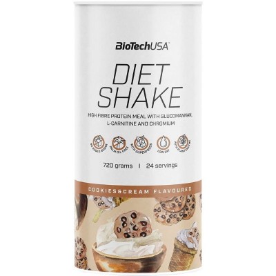 Протеин Biotech Diet Shake Cookie& Cream 720g