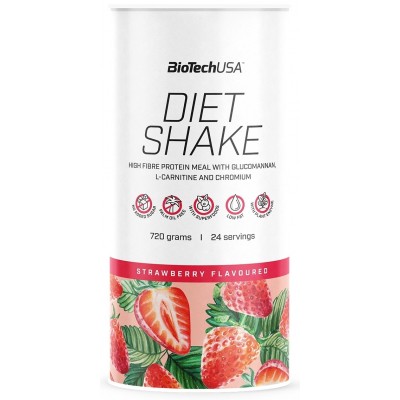 Proteină Biotech Diet Shake Strawberry 720g