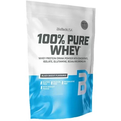 Протеин Biotech 100% Pure Whey Black Biscuit 454g