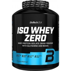 Proteină Biotech Iso Whey Zero Black Biscuit 2270g