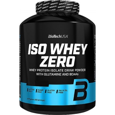 Протеин Biotech Iso Whey Zero Black Biscuit 2270g