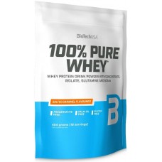 Proteină Biotech 100% Pure Whey Salted Caramel 454g