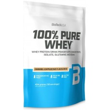 Proteină Biotech 100% Pure Whey Caramel & Capuccino 454g