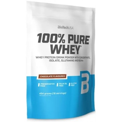 Proteină Biotech 100% Pure Whey Chocolate 454g