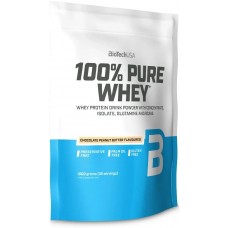 Proteină Biotech 100% Pure Whey Chocolate Peanut Butter 1000g