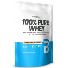 Proteină Biotech 100% Pure Whey Caramel & Capuccino 1000g