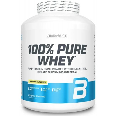 Протеин Biotech 100% Pure Whey Banana 2270g