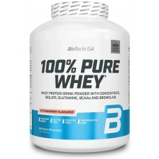 Proteină Biotech 100% Pure Whey Strawberry 2270g