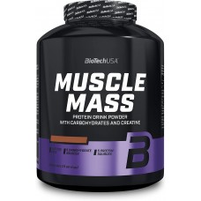 Masa musculara Biotech Muscle Mass Strawberry 4000g