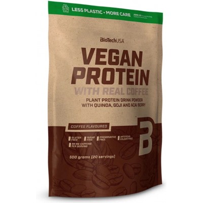 Proteină Biotech Vegan Protein Coffe 500g