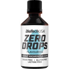 Специальные добавки Biotech Zero Drops Coconut Macaroon 50ml