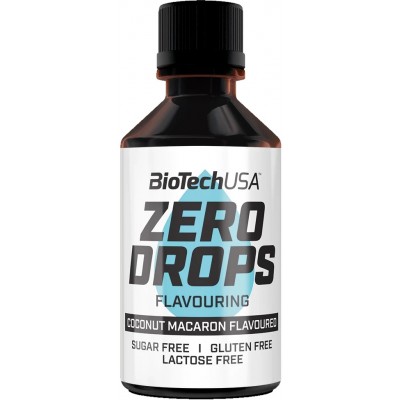 Специальные добавки Biotech Zero Drops Coconut Macaroon 50ml