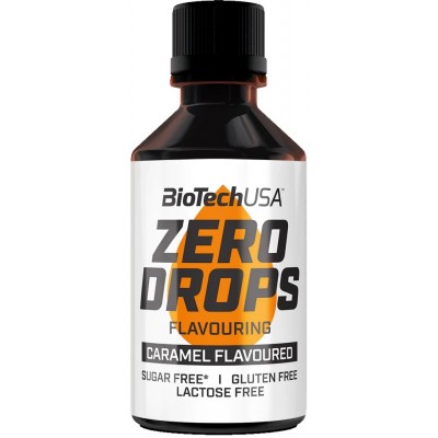 Suplimente speciale Biotech Zero Drops Caramel 50ml