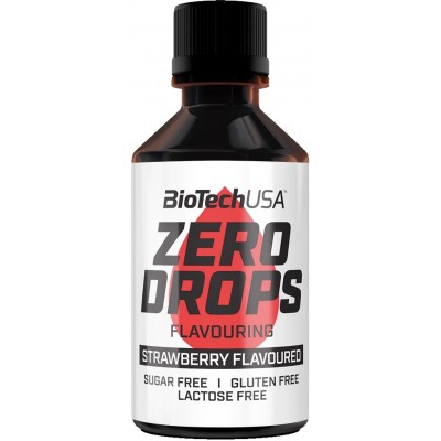 Специальные добавки Biotech Zero Drops Strawberry 50ml