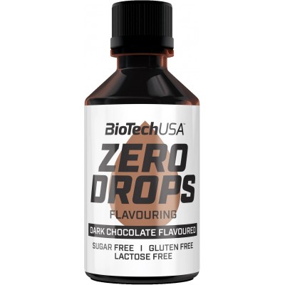 Suplimente speciale Biotech Zero Drops Dark Chocolate 50ml